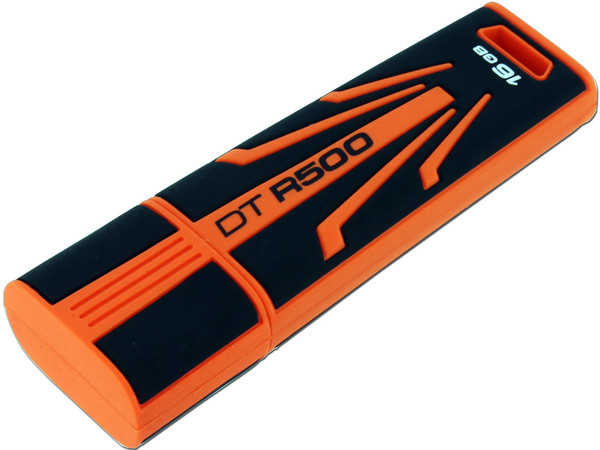 Unidad Flash USB 2.0 Kingston DataTraveler R500 de 16GB.