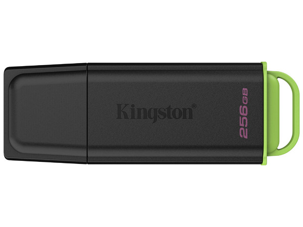 Unidad Flash USB 3.2 Gen 1 Kingston DataTraveler Exodia de 256GB. Color Negro.