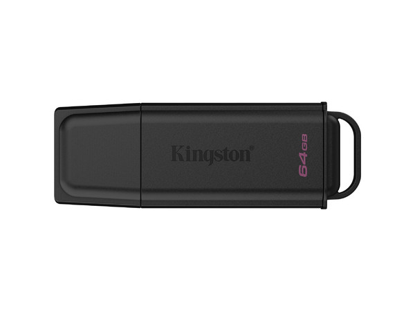 Unidad Flash USB 3.2 Gen 1 KINGSTON DataTraveler Exodia de 64GB. Color Negro.