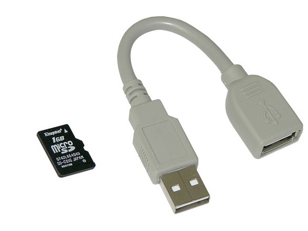 Lector de tarjetas SD/MMC MobileLite USB 2.0. Incluye Memoria MicroSD de 1GB   