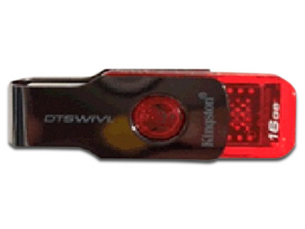 Unidad Flash USB 3.0 Kingston de 16GB. Color Rojo.