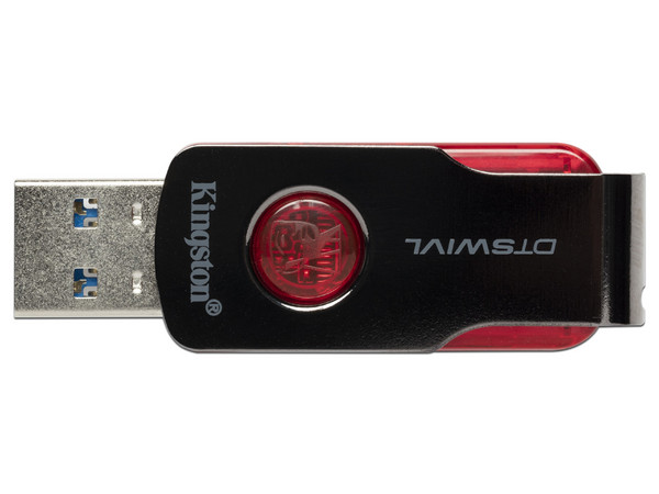 Unidad Flash USB 3.0 Kingston KC-U2B32-6RR de 32 GB. Color Rojo.
