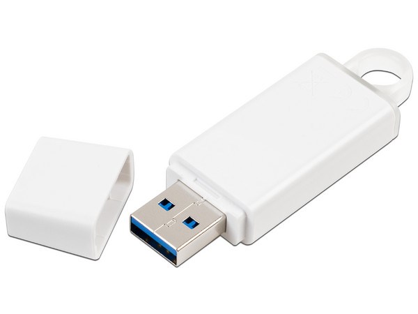 Unidad Flash USB 3.2 Kingston DataTraveler Exodia de 32 GB. Color Blanco.