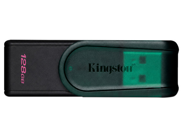 Unidad Flash USB 3.2 Kingston DataTraveler Exodia S de 128 GB, USB 3.2 Gen 1. Color Verde.
