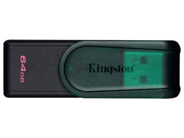 Unidad Flash USB 3.2 Kingston DataTraveler Exodia S de 64 GB, USB 3.2 Gen 1. Color Verde.