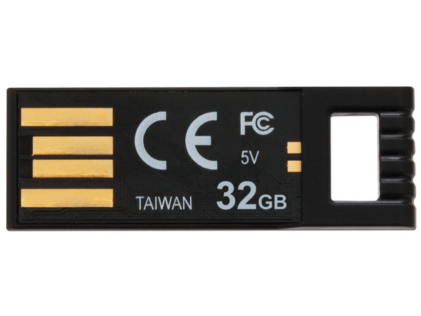 Unidad Flash USB 2.0 Kingston DataTraveler SE7 de 32 GB. Color Negro