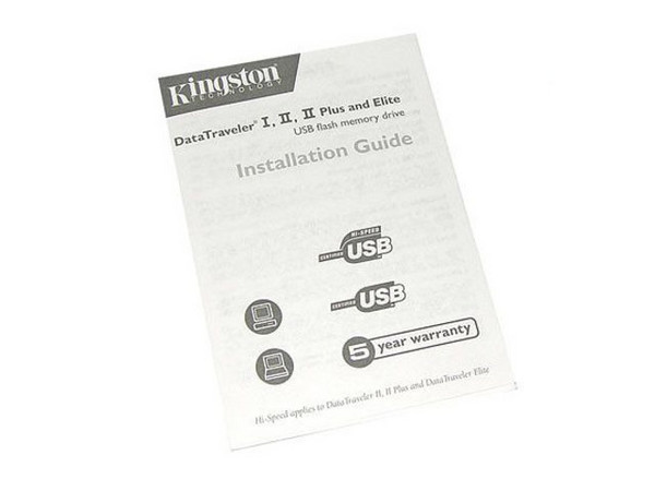 Unidad de almacenamiento portátil Kingston de 128Mb, USB 2