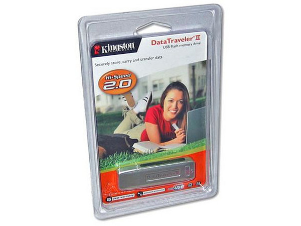 Unidad de almacenamiento portátil Kingston DataTraveler II de 1GB, USB 2.0