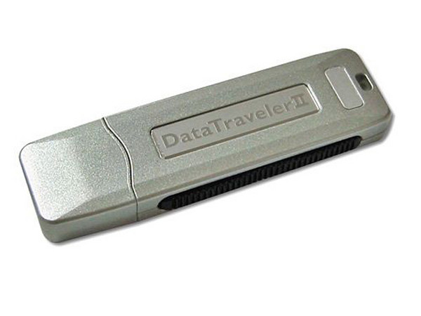 Unidad Flash USB 2.0 Kingston DataTraveler II de 256 Mb. Velocidad de 7/11MBps (Escribe/Lee)