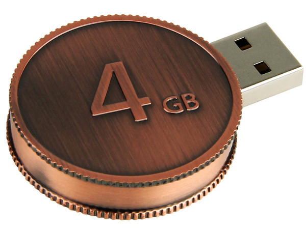 Unidad Flash USB 2.0 Lacie CurrenKey de 4GB