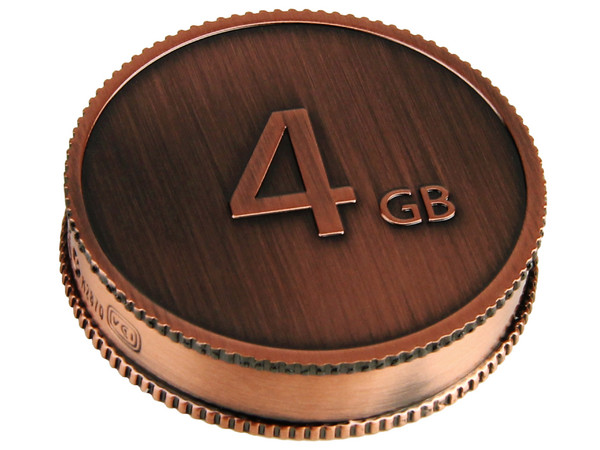 Unidad Flash USB 2.0 Lacie CurrenKey de 4GB