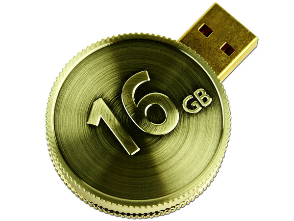 Unidad Flash USB 2.0 Lacie CurrenKey de 16GB