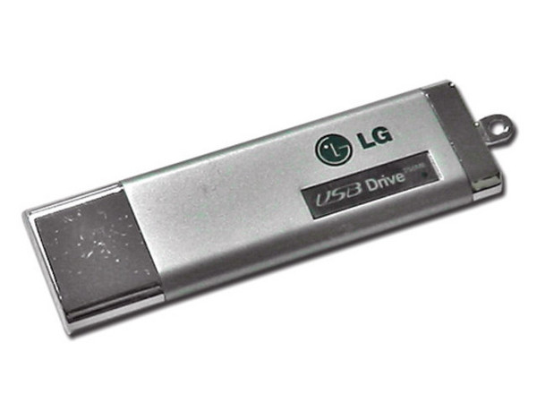 Unidad de almacenamiento portátil LG de 256MB, USB 2.0