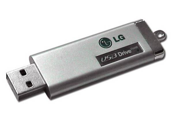 Unidad de almacenamiento portátil LG de 256MB, USB 2.0