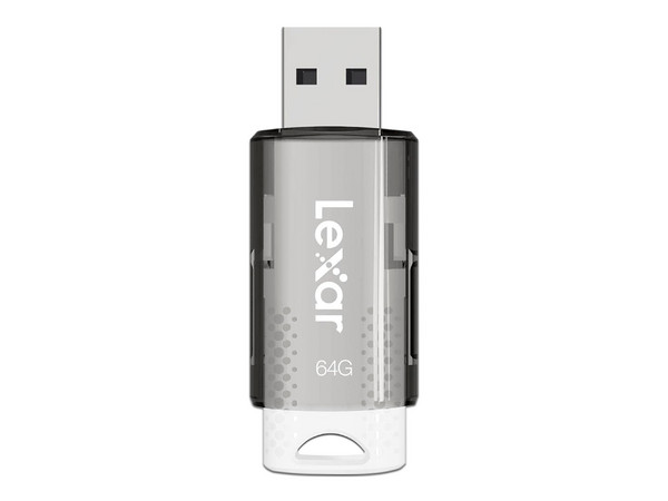 Unidad Flash USB 2.0 Lexar JumpDrive S60 de 64GB. Color Blanco.