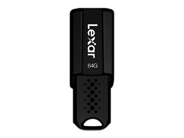 Unidad Flash USB 3.1 Lexar JumpDrive S80 de 64GB. Color Negro.