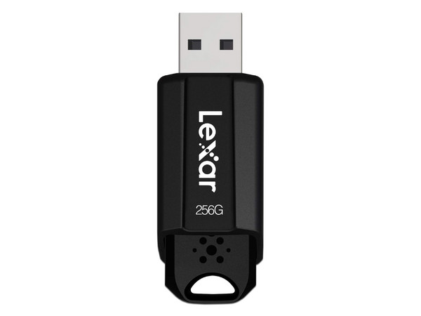 Unidad Flash USB 3.1 Lexar JumpDrive S80 de 256GB. Color Negro.