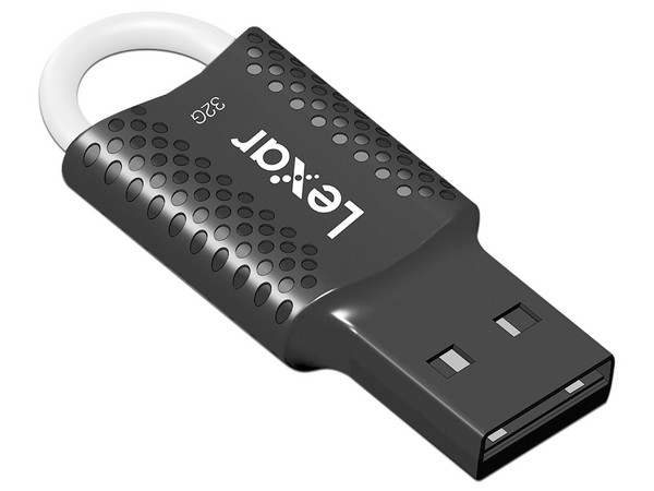 Unidad flash USB 2.0 LEXAR JumpDrive de 32 GB. Color negro.