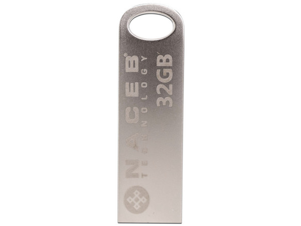 Unidad Flash USB 2.0 NACEB STNU-032 de 32GB. Color Gris.