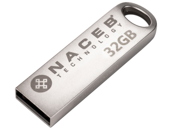 Unidad Flash USB 2.0 NACEB STNU-032 de 32GB. Color Gris.