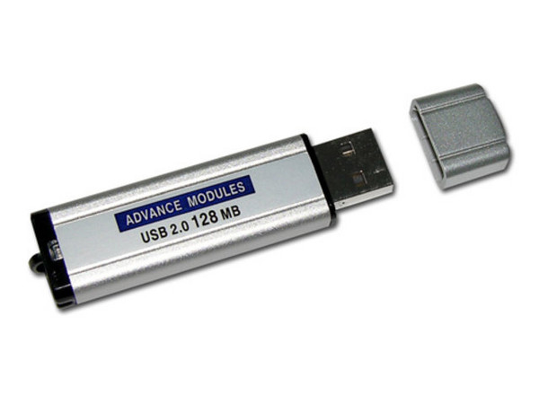 Unidad de almacenamiento portátil de 128Mb, USB 2.0