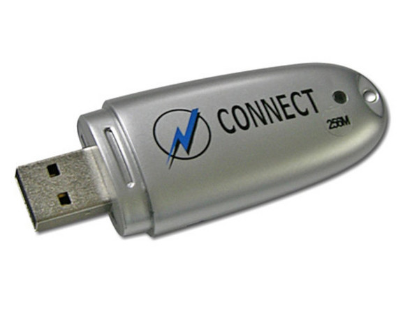 Unidad de Almacenamiento Portátil Connect 256MB, USB 2.0