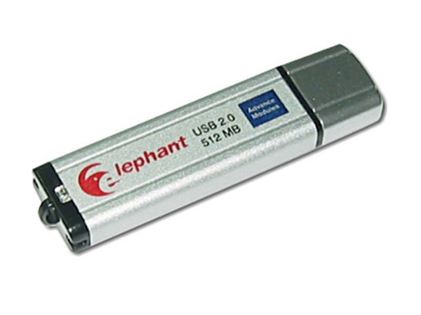 Unidad de almacenamiento portátil de 512Mb, USB 2