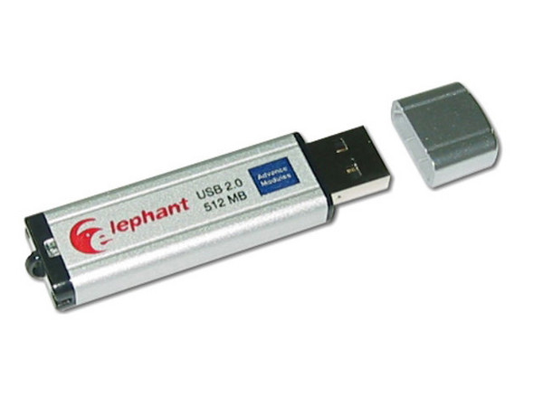 Unidad de almacenamiento portátil de 512Mb, USB 2