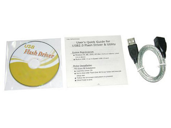 Unidad de almacenamiento portátil MyFlash de 256MB, USB 2