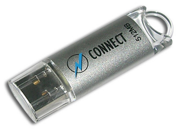 Unidad de almacenamiento portátil Connect de 512Mb, USB 2