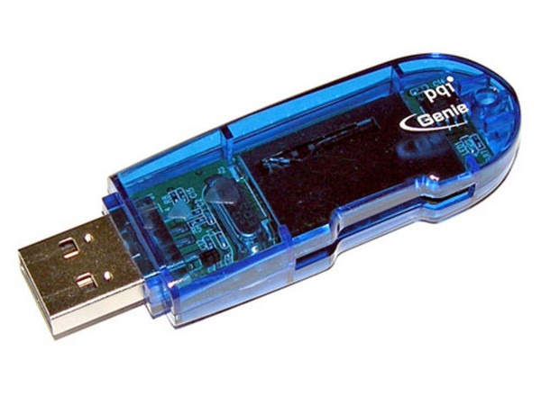 Smart Genie USB 2, Lee tarjetas SD, MMC y RS-MMC de hasta 512MB