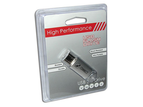 Unidad de almacenamiento portátil Connect de 2GB, USB 2