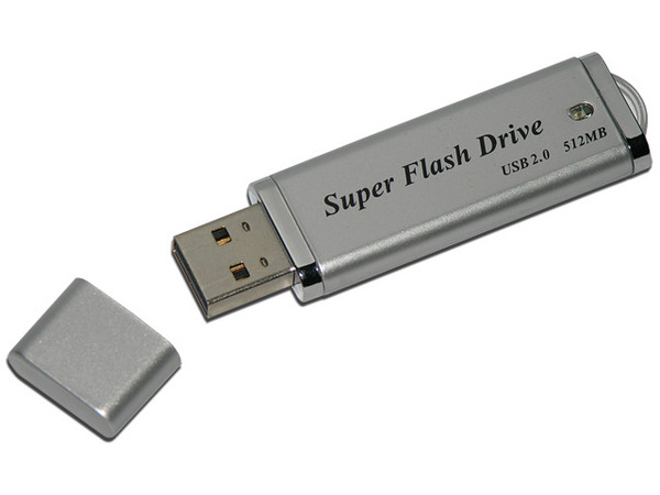 Unidad de almacenamiento portátil Super Flash de 512MB, USB 2.0