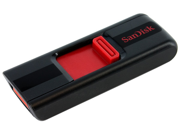 Unidad Flash USB 2.0 SanDisk Cruzer de 32 GB.