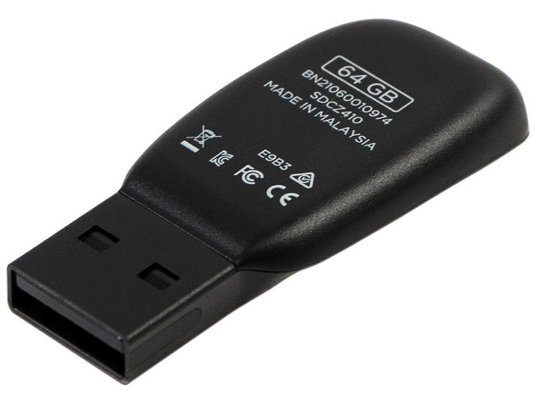 Unidad Flash USB 3.0 SanDisk Shift de 64GB.