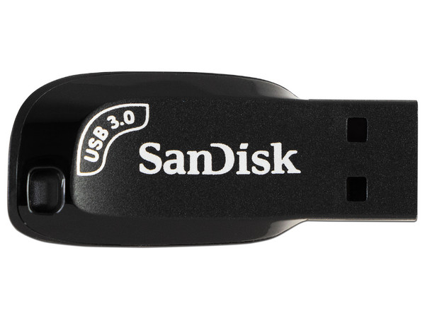 Unidad Flash USB 3.0 SanDisk Shift de 64GB.