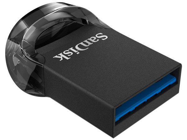 Unidad Flash USB 3.0 SanDisk Ultra Fit de 32 GB. Color Negro.