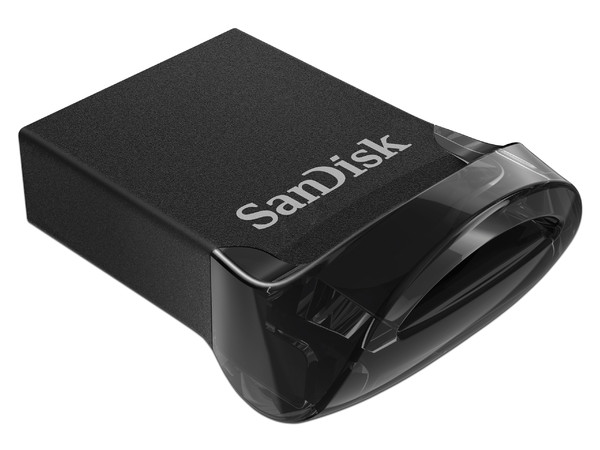 Unidad Flash USB 3.0 SanDisk Ultra Fit de 64 GB. Color Negro.