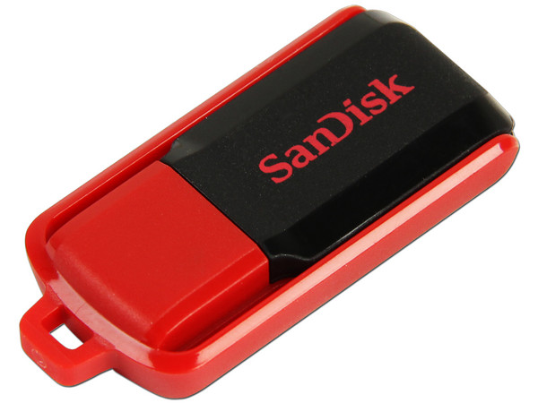 Unidad Flash USB 2.0 SanDisk Cruzer Switch de 4GB