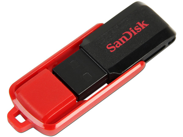 Unidad Flash USB 2.0 SanDisk Cruzer Switch de 4GB