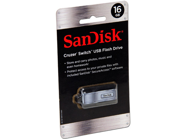 Unidad Flash USB 2.0 SanDisk Cruzer Switch de 16 GB