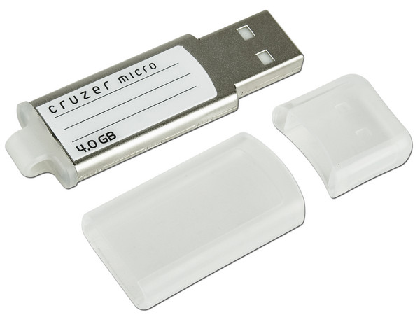 Unidad Flash USB 2.0 SanDisk Cruzer Micro Skin de 4GB