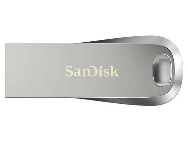 Unidad Flash USB 3.0 SanDisk Ultra Luxe con Elegante y Moderno Diseño de Metal de 32GB.
