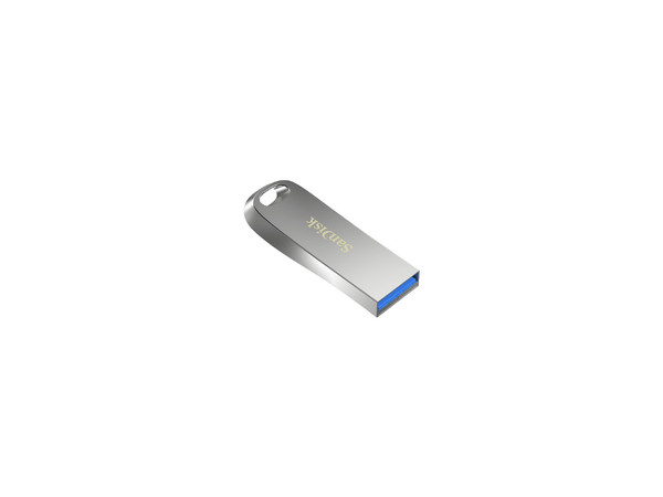 Memoria USB SanDisk 256GB, 3.2 Gen1 Ultra Luxe, Metálica.