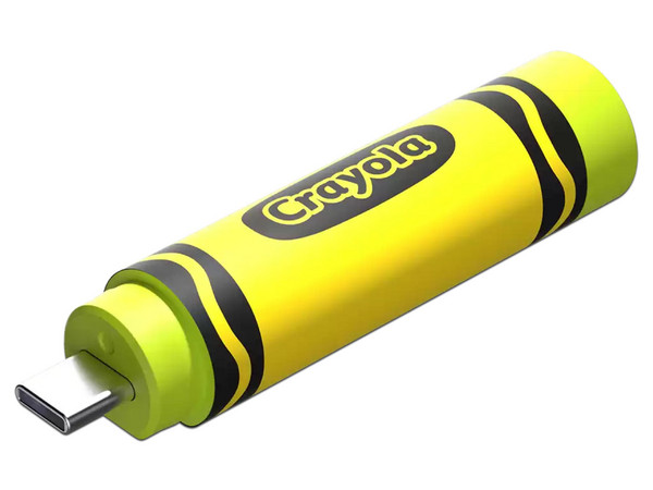 Unidad Flash USB Tipo C SanDisk Crayola de 64GB. Color Electric Lime.