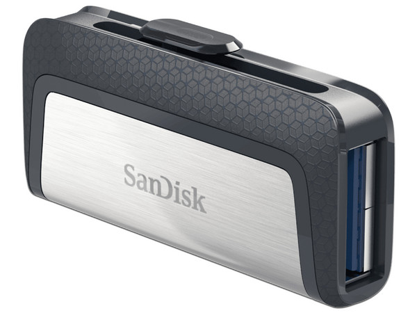 Unidad Flash Dual SanDisk Ultra de 128 GB, USB Tipo C y USB Tipo A