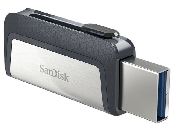 Unidad Flash Dual SanDisk Ultra de 128 GB, USB Tipo C y USB Tipo A