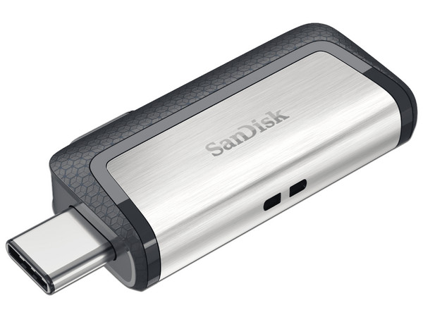 Unidad Flash Dual SanDisk Ultra de 128 GB, USB Tipo C y USB Tipo A