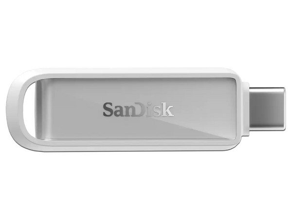 Unidad Flash USB Tipo C SanDisk SDIXS0N-064G-GN6NE de 64GB. Color Blanco.