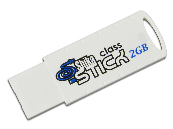 Unidad de almacenamiento Portátil ShikaSTICK class colors de 2GB, USB 2.0